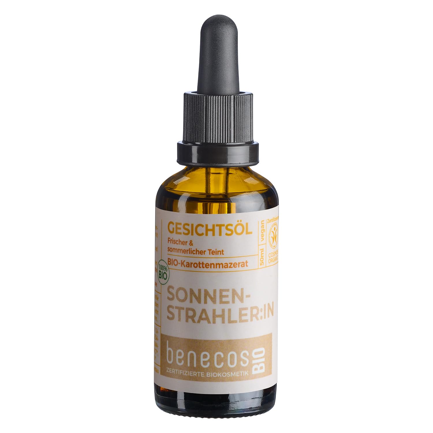 Benecos Gesichtsöl Karottenmazerat – Gesichtsöl, 50 ml