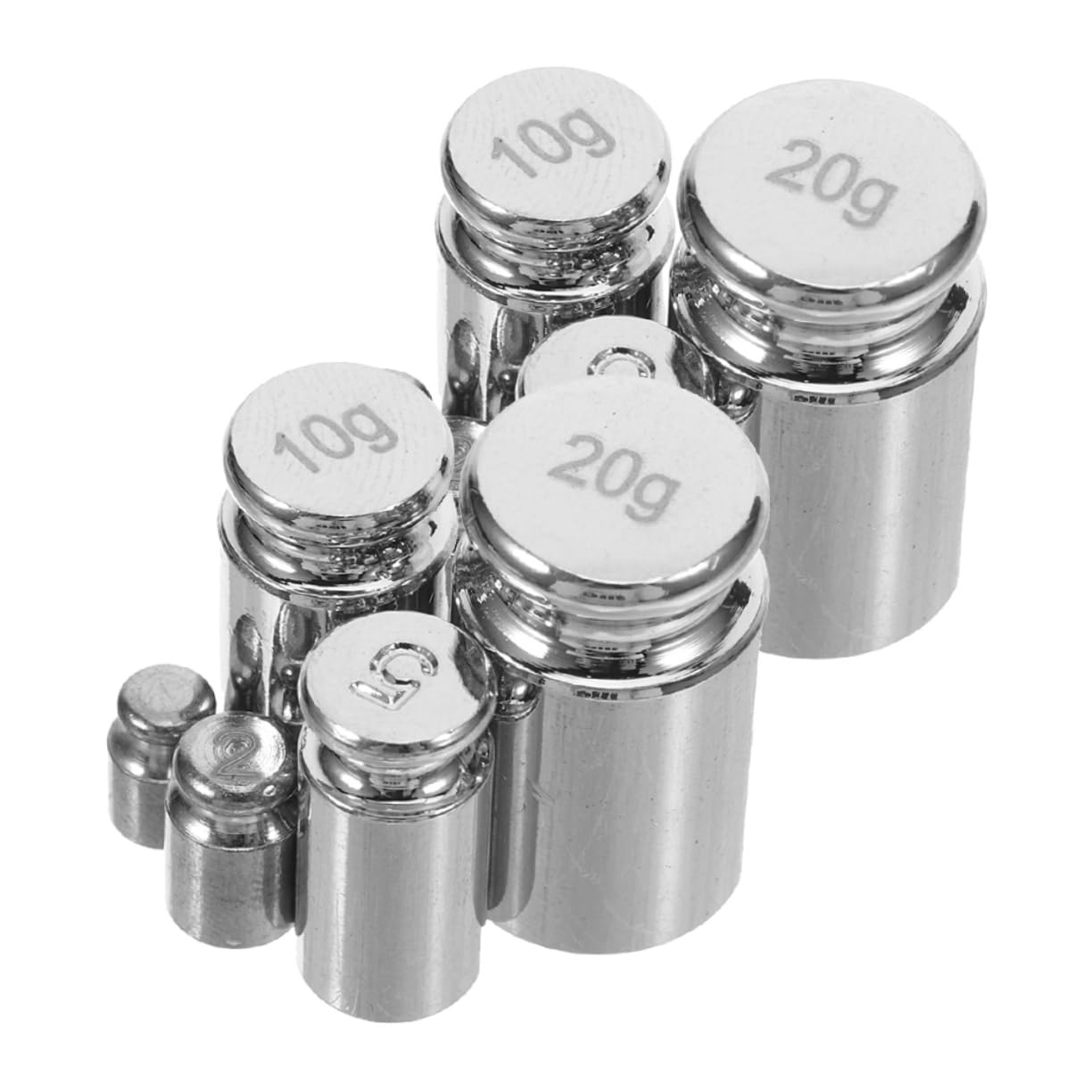 KICHOUSE Precision Calibration Weights (1g-20g) for Digital Scale Gram Weights Set Calibration Weight Kit