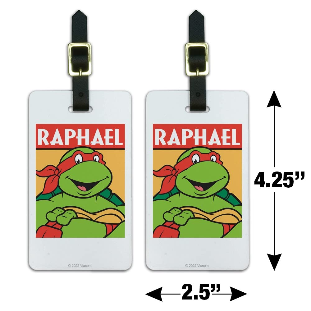 Amazon.com: Teenage Mutant Ninja Turtles Raphael Luggage ID Tags