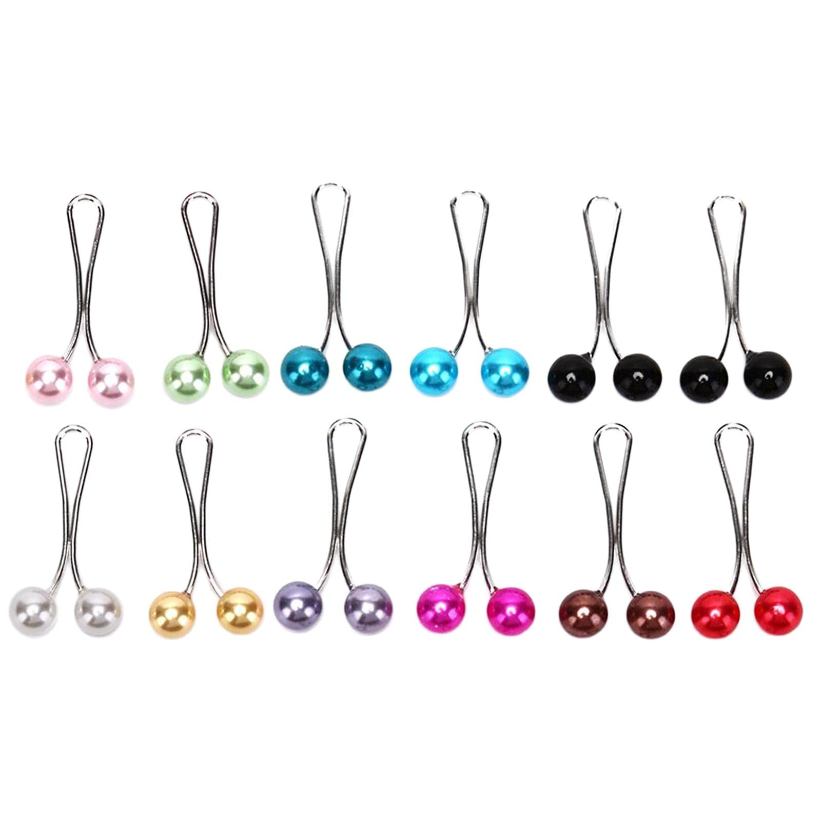 MYADDICTION 12X Brooch Pins Hijab Scarf Pearl Safety Pin Sweater Shawl Clips Multicolor Jewelry & Watches | Fashion Jewelry | Pins & Brooches (B0BH4T2FMY) Amazon Price History, Amazon Price Tracker