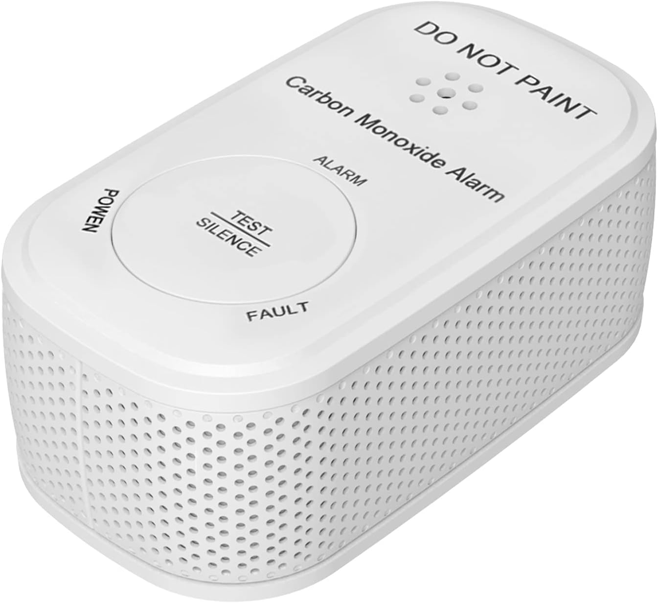 Ecoey Carbon Monoxide Alarm , 10-Year Carbon Monoxide Alarm with Built-in Battery and Test Button, Small CO Alarm with Electrochemical Technology for House, Hotel, FJ110 , 1 Pack : Everything Else