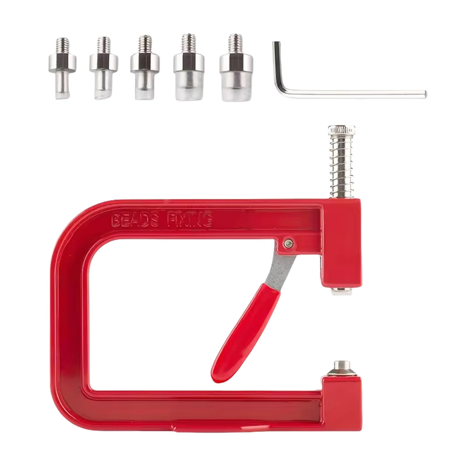 Portable Automatic Bead Machine Easy to Use Jewelry Making Tool Alloy Texture Present for Crafting Lovers and Designers