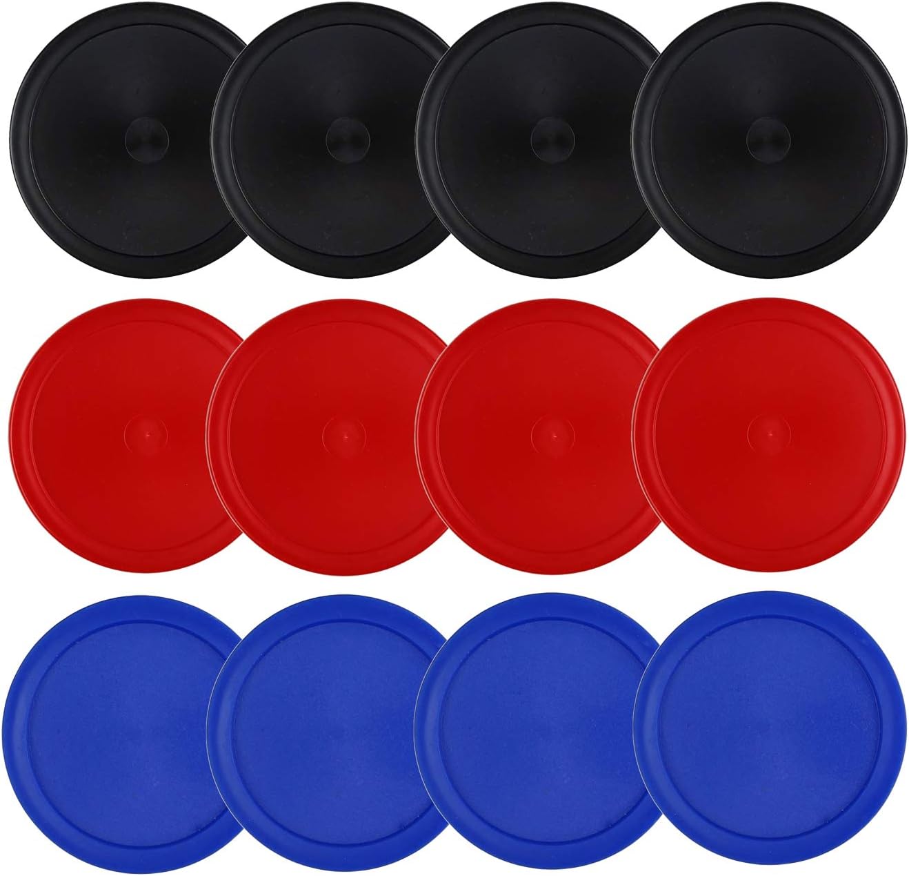 12 Pack 2.5 Inch Air Hockey Pucks for Small Size Table