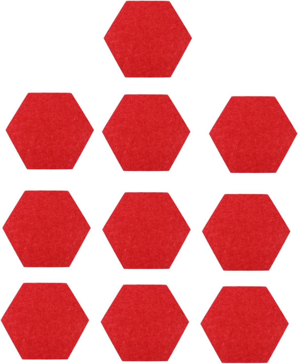 12pcs Modern Artistic Felt Wall Sticker Office Wall Panel Presentation Board Pins