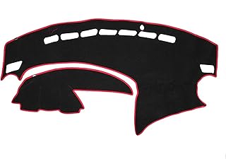 Terisass Mazda 3 2010 Dashboard Cover- Dash Cover Car Dashboard Cover Dash Cover Mat Pad Car Dashboard Avoid Light Pad Cover Instrument Platform Mat Fit for 3 2009-2013 Auto Parts