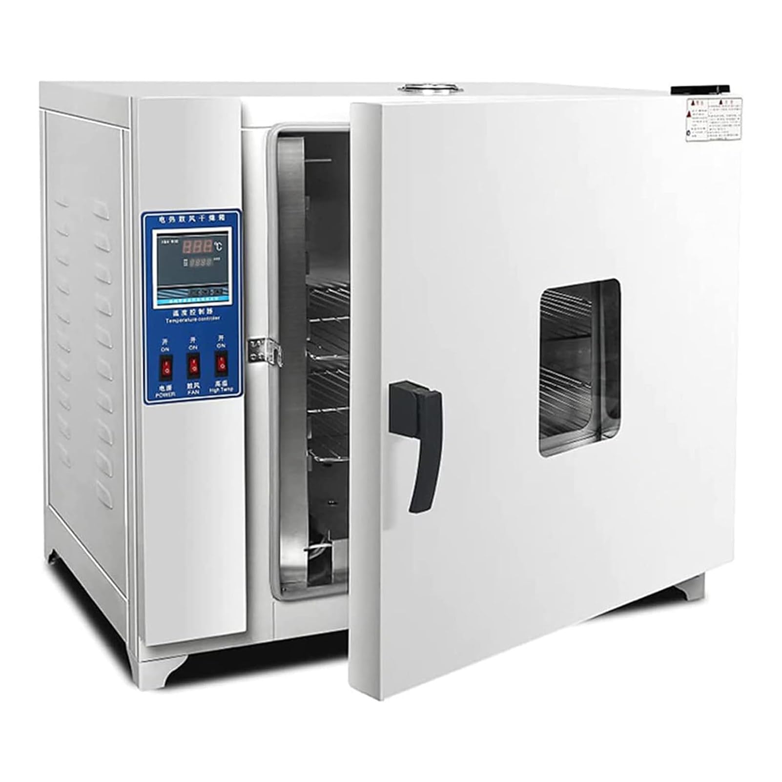 RayGenius Konstante Temperatur Schocktrockenofen FüR Labor/Industrie, 500w Trockenofen Laborofen 220v/Rt+50-300℃, 15l Labor-Trockenofen GebläSekonvektion,101-00S
