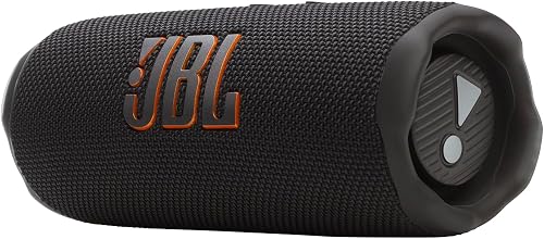 JBL Flip 7, Wireless Portable Bluetooth Speaker, 16 Hours of Playtime, IP68 Waterproof, Dustproof and Drop-Proof, JBL Pro Sound with AI Boost, Auracast Multi-Speaker Connection, Black - 1