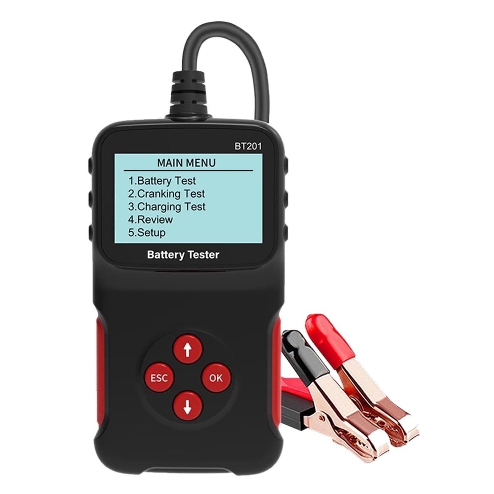 Test Obwodu Ładowania 12V 100 2000 Wielofunkcyjne Narzędzie Diagnostyczne Tester Akumulatora Samochodowego Szybkie Dokładne Wykrywanie