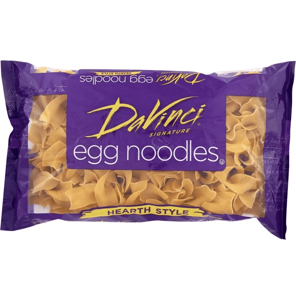 DaVinci Egg Noodles Hearth Style, 12-ounces (Pack of12)