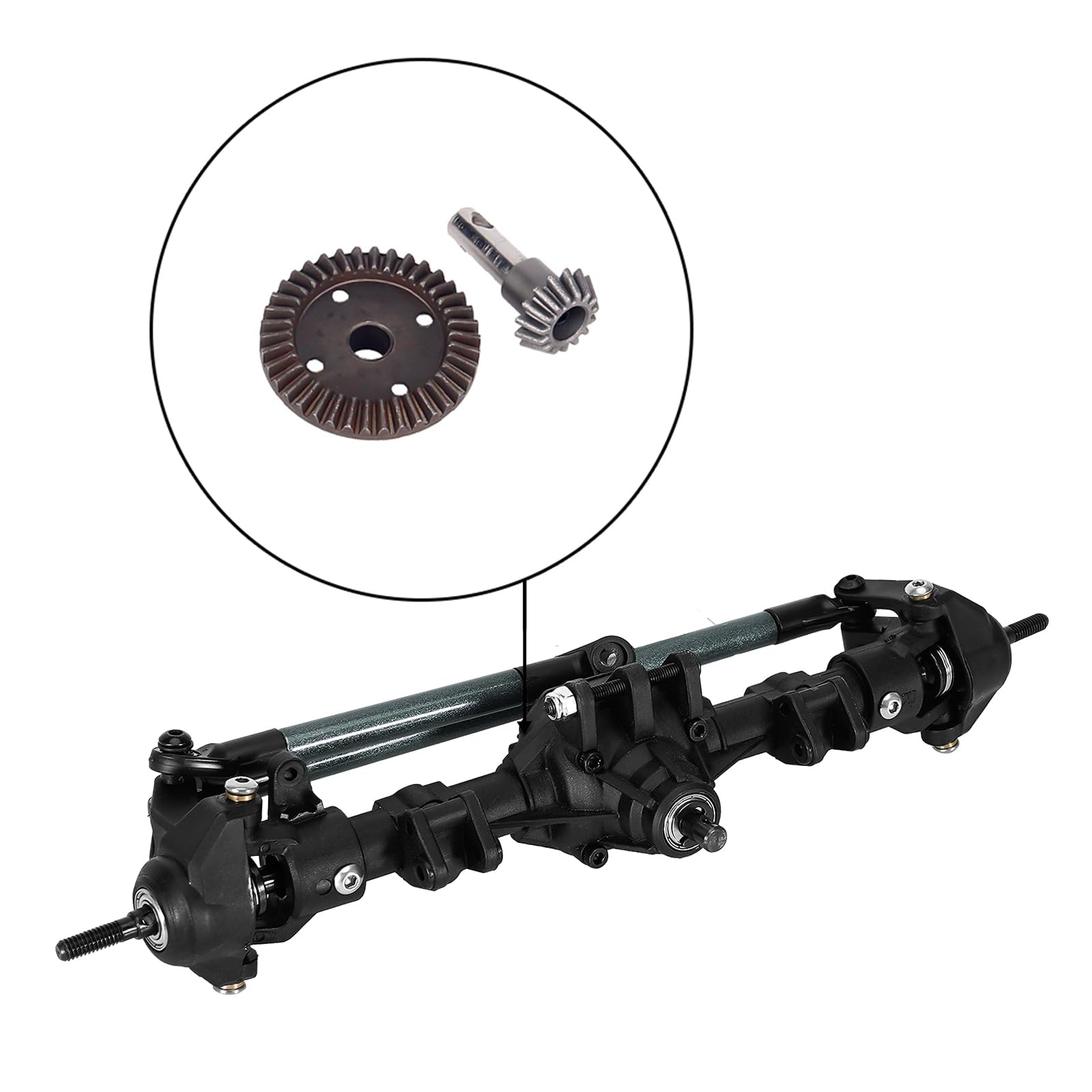 Amazon | INJORA フロント&リア車軸 1/10 Axial SCX10 II 90046