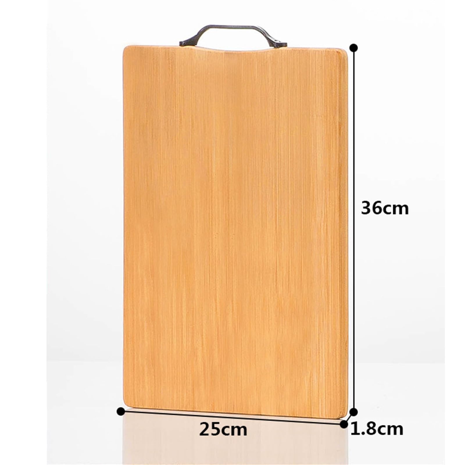 Schneidebrett Holz - Luxuriöses Bambus Holzbrett Küche, Tranchierbrett, Küchen Schneidbretter Mit Saftrille for Fleisch, Gemüse, Käse(58 * 39 * 1.8cm)