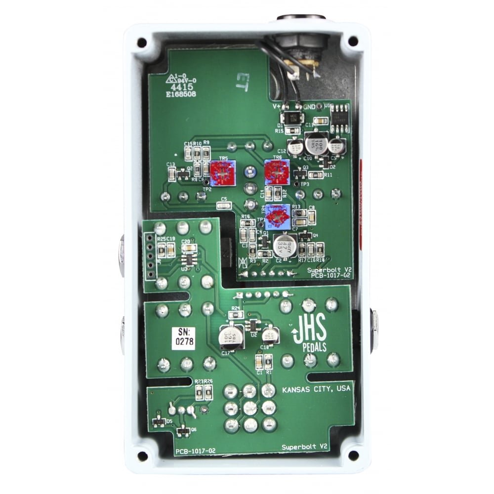 JHS Pedals SuperBolt V2 Overdrive Guitar Effects Pedal : Amazon.in  