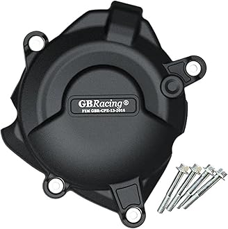 jiningxinxin Motorcycles Engine Covers Protectors Compatible With YZF-R3 YZF-R25 MT-03 For GB Racing Protection Set Case(ALTERNATOR-BK-1Pcs)