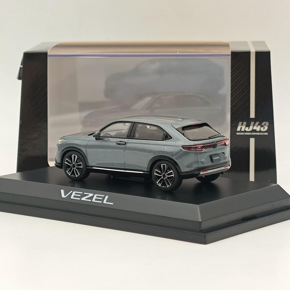 Hobby Giappone 1/43 VEZEL Meteoroid Grigio Metallic Diecast Modelli Auto Collezione Limitata Auto Giocattoli Regalo HJ431002GM