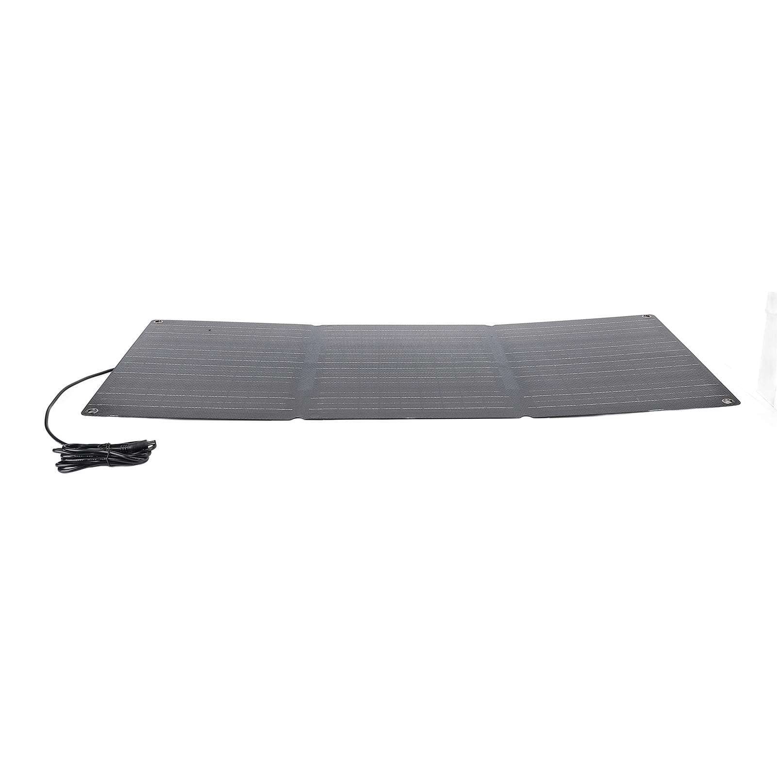 Pssopp Rekreacja na świeżym Powietrzu Wysokowydajna ładowarka Słoneczna 100 W ETFE Odporny na Kurz Panel Kempingowy z Podwójnym Wyjściem USB TYPE C DC Odporny wodę do Pieszych Wędrówek Kempingu