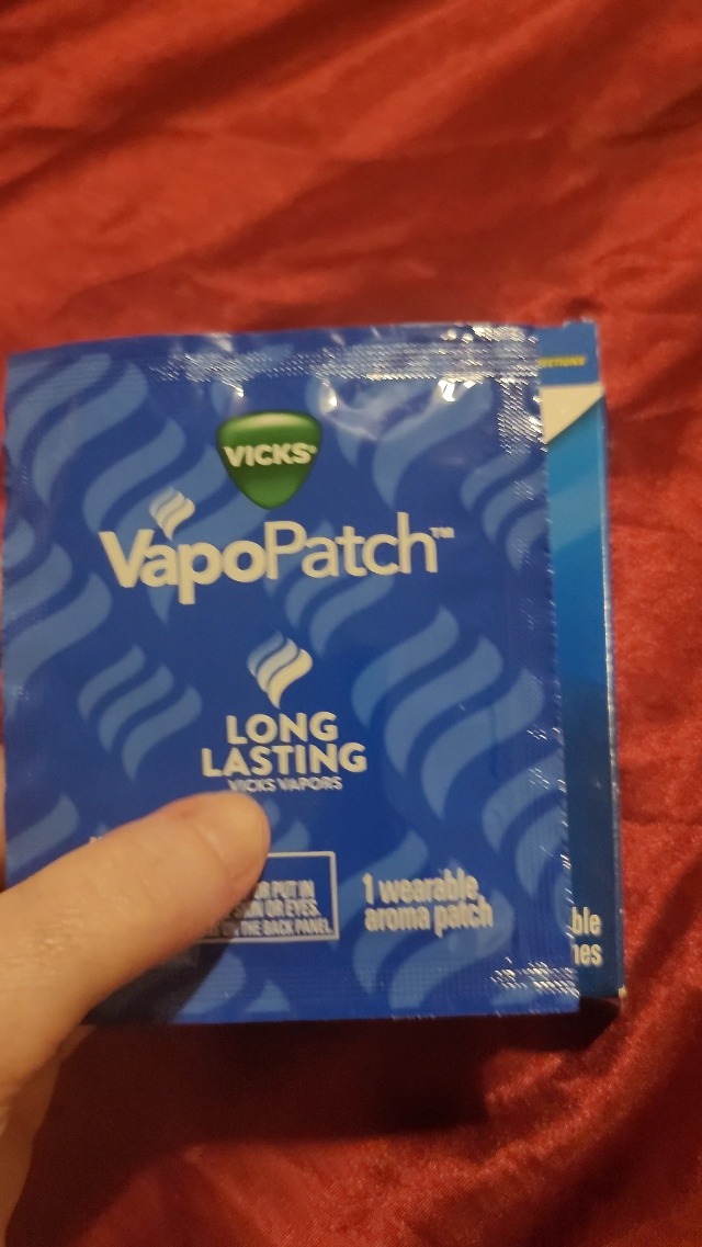 Breath it in Vicks Vapo Patch on Amazon Live