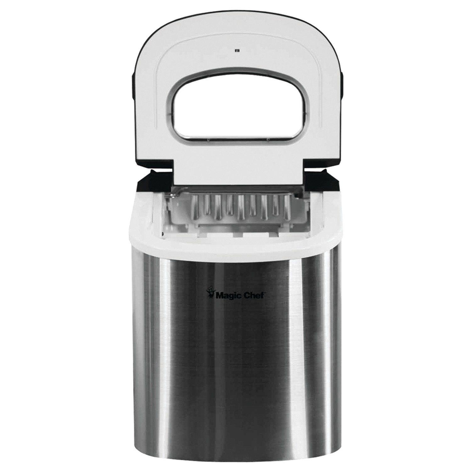 Magic Chef MCIM22ST 27Lb-Capacity Ice Maker Stainless on Fridge.com