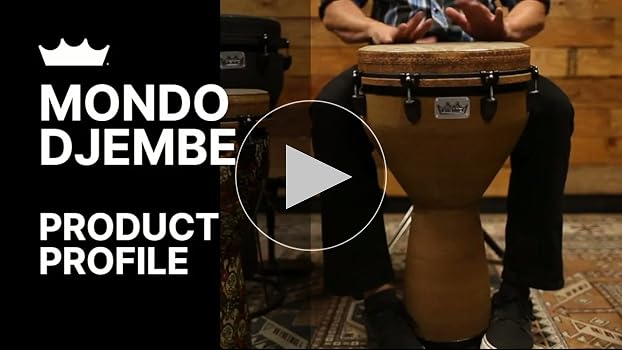 ジャンベ Djembe REMO Signature Series Remo Leon Mobley Signature Series Djembe Drum Multi-Mask