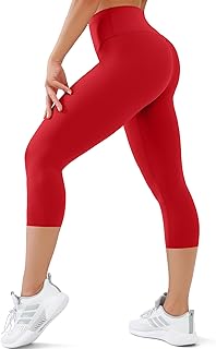 High Waisted Leggings for Women Buttery Soft Full Length Capri Workout Yoga Pants