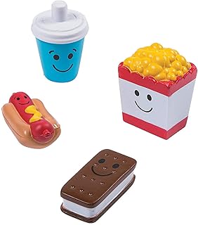 Fun Express - Movie Theater Treats Squishy Toys - Toys - Balls - Relaxables - 12 Pieces