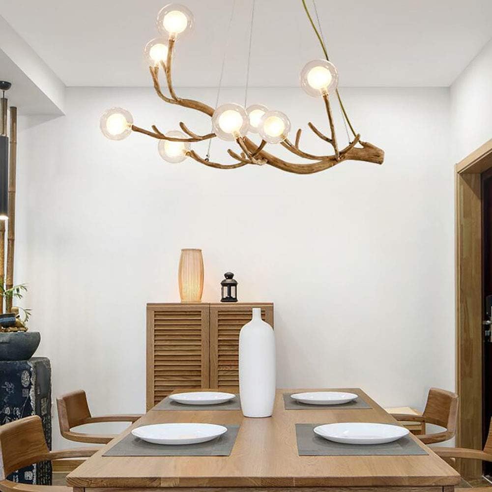 Żyrandol z żywicy, lampa wisząca, lampa przemysłowa w stylu vintage, żyrandol wejściowy