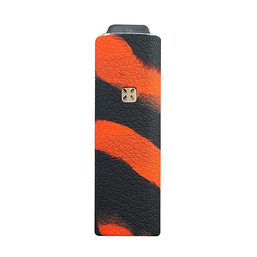 Rayley Texture Silicone Case for Pax 2 or Pax 3 Universal Protective Cover Rubber Skin Warp Sticker Sleeve Shell Hull Damper Vape Gel (Black Red)
