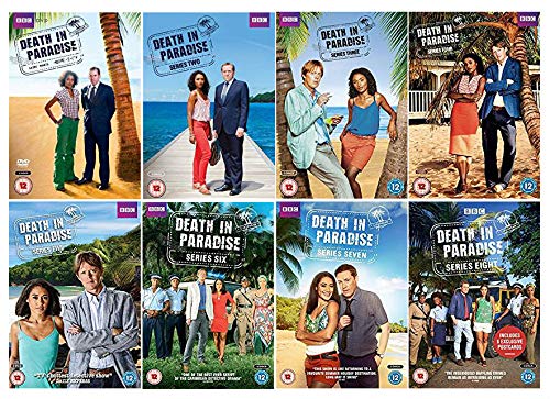 Death In Paradise Series 1-8 Complete BBC crime drama in Caribbean DVD Collection