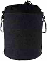 trendfinding Sacchetto per mollette in tela con 2 moschettoni per 200 mollette, extra grande e stabile, rosa, 12464-CAP