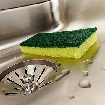 Brillo Heavy Duty Estracell Sponges, Premium Long Lasting, 3 Count (Pack of 10)