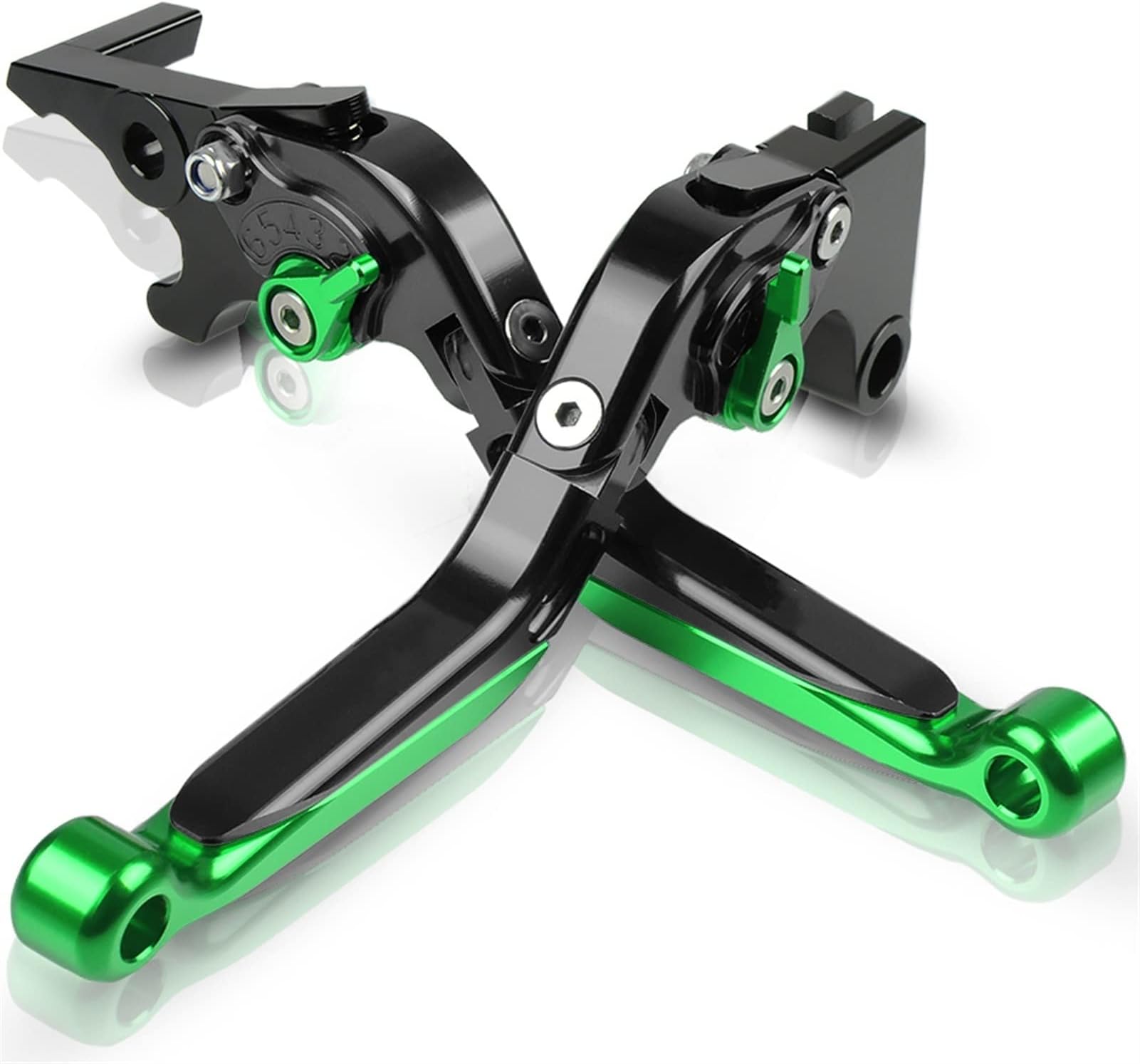 For 650 SFV650 2009-2015 2010 2011 2012 2013 2016 CNC Adjustable Folding Extendable Brake Clutch Levers Clutch lever (Color : D)