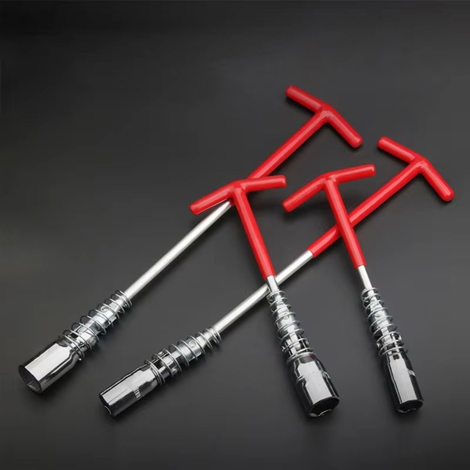 16mm Lang Für Zündkerzen Entfernung Werkzeuge Schlüssel Rotation Funken Stecker Entfernung Steckschlüssel Auto Reparatur Werkzeug T-Griff Auto Zündkerzenschlüssel