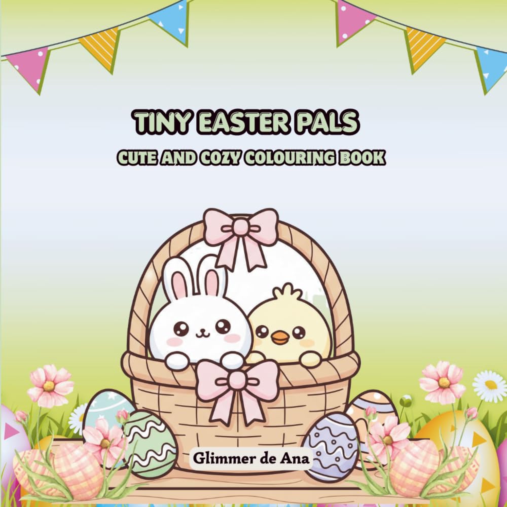 TINY EASTER PALS: CUTE AND COZY COLOURING BOOK