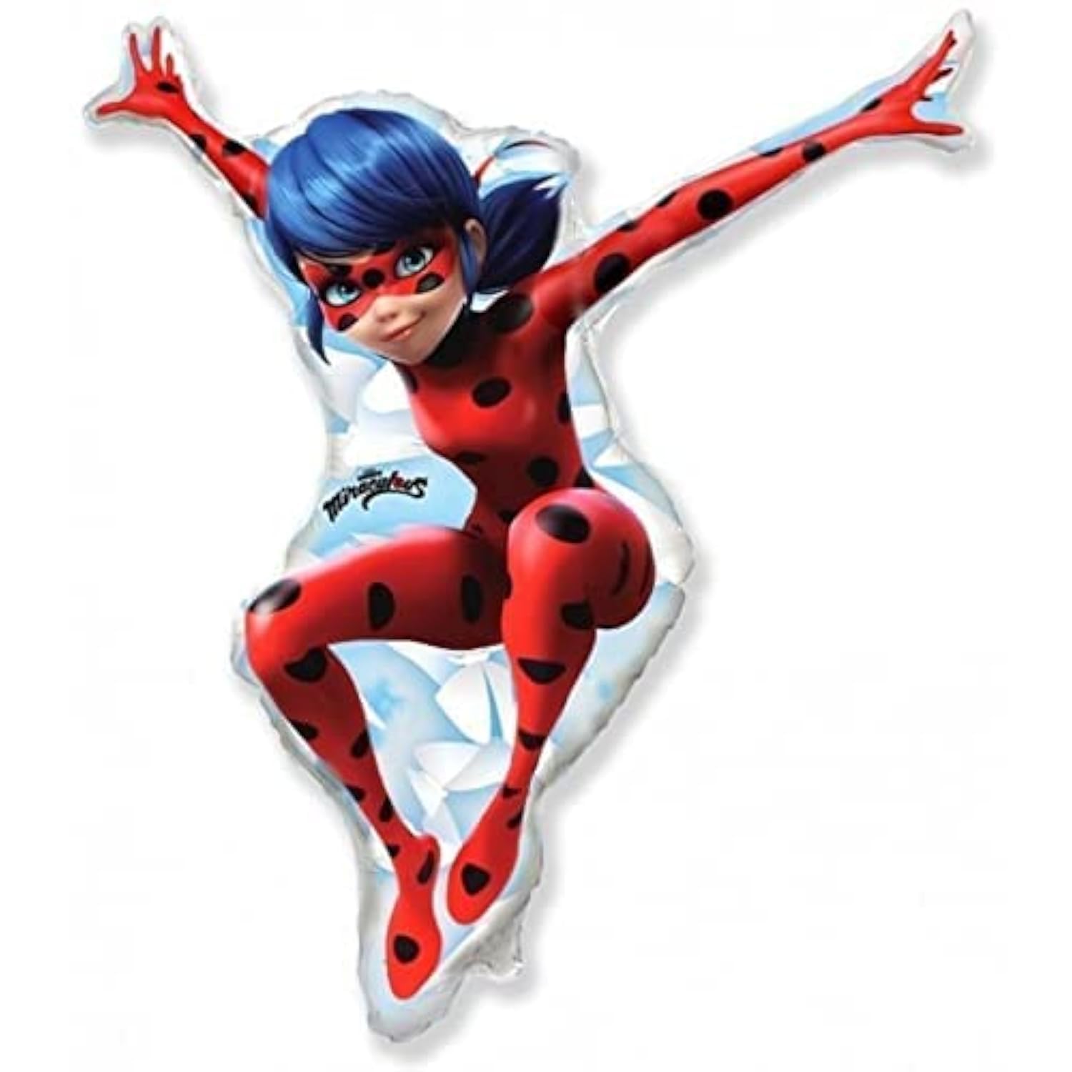 Tri ProductsGiant Super Shape Foil Balloons XL Large Children's Birthday Party (Miraculous Ladybug 33")