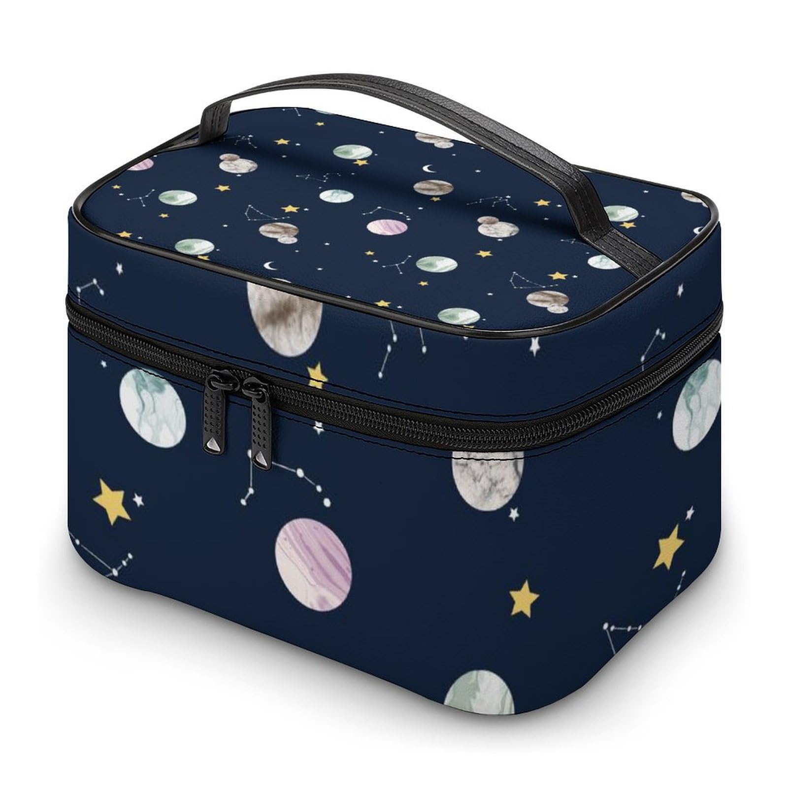 Mateju 2 Pezzi Beauty Case Donna, Porta Trucchi da Viaggio