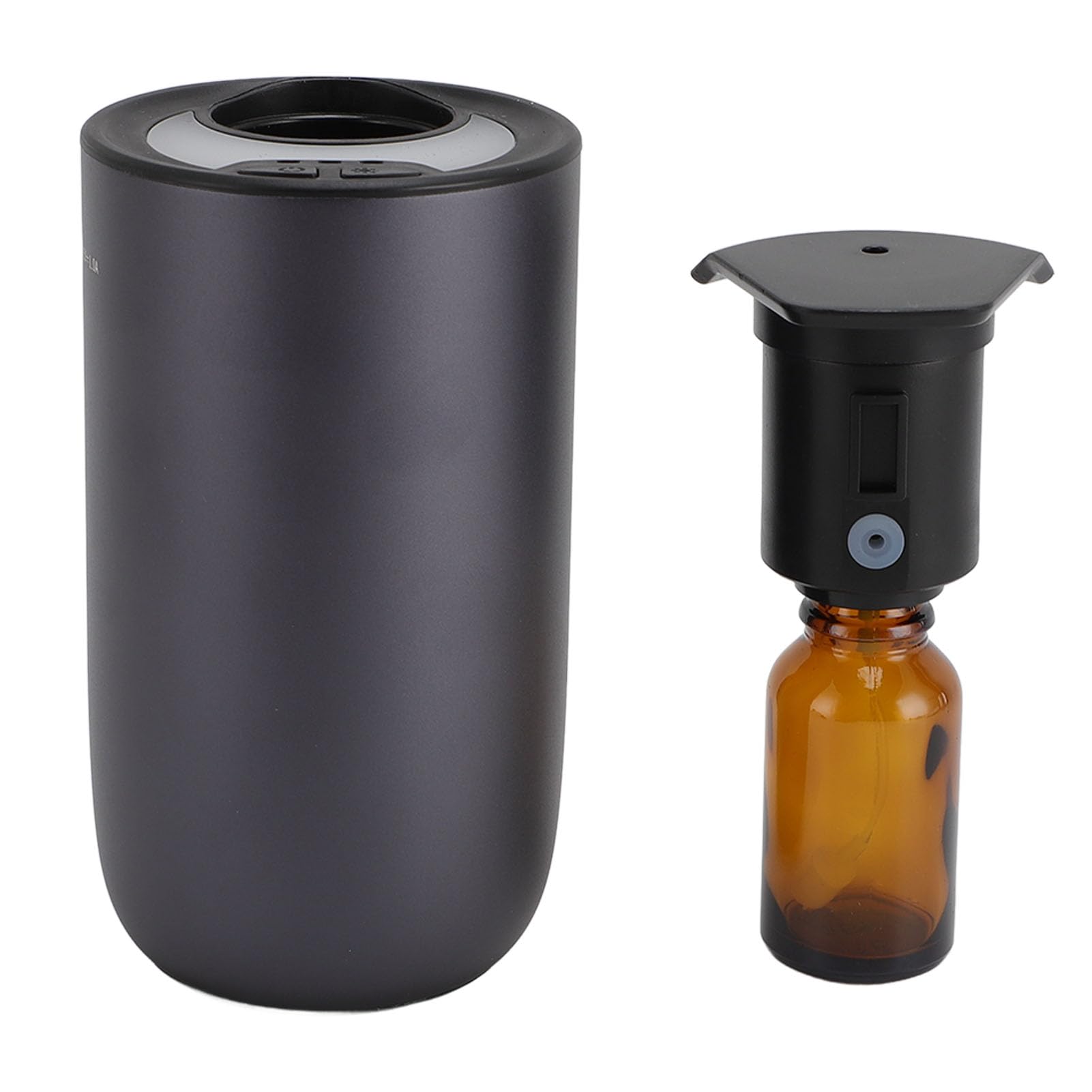 Difusor de aromaterapia para Coche sin Agua, difusor de aceites Esenciales Recargable para el hogar y el Coche, difusor de Gas frío portátil con Pantalla LED para Crear un Ambiente