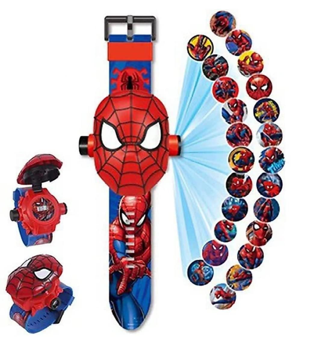 Sardarji Toy Shop 24 Images Spiderman Projector Watch Automatic Display Light Spiderman Projector Wrist Led Watch Spider-Man Watch for Kids. (B0CB3778R3) Amazon Price History, Amazon Price Tracker