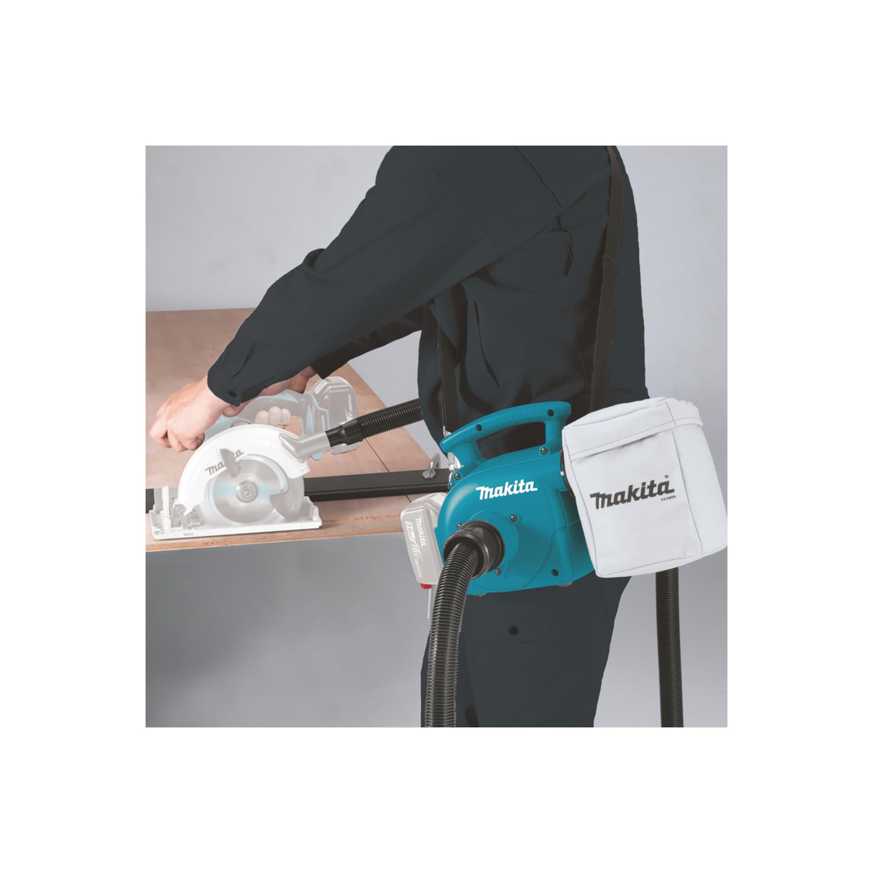 Makita DVC350Z Odkurzacz Akumulatorowy 18 V, Bez Akumulatora, bez Ładowarki