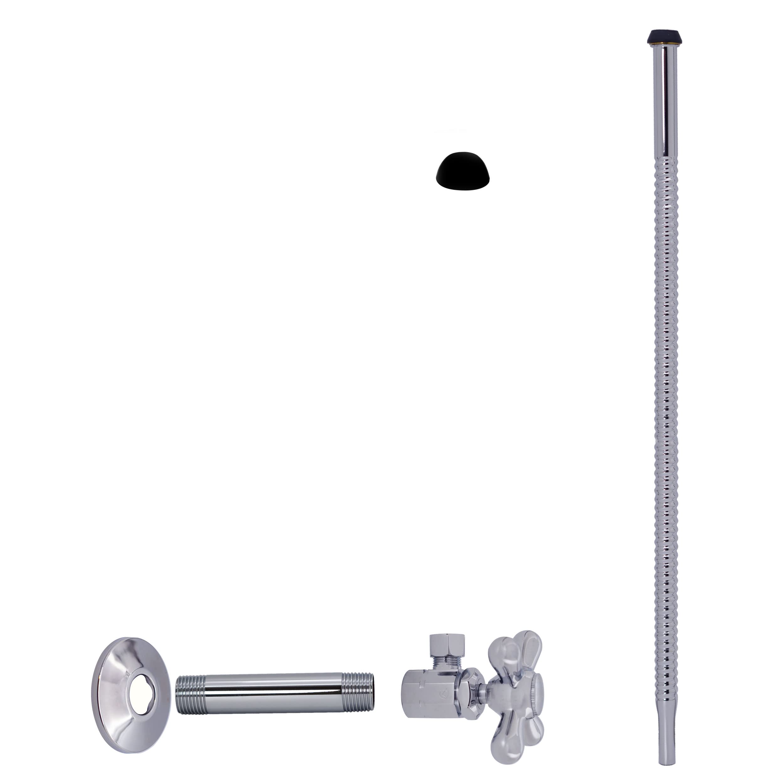 Kit d'alimentation Westbrass pour stopper les fuites de lavabo avec poignée