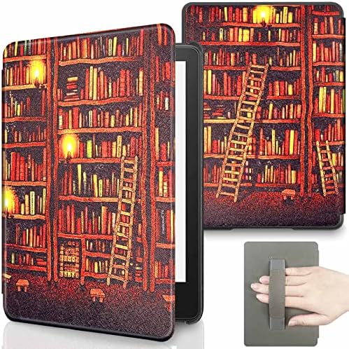 Aippdo Case for six.8” Kindle Paperwhite eleventh Era 2021- Premium Light-weight E-book Cowl with Auto Wake/Sleep for Amazon Kindle Paperwhite 2021 Signature (Golden E-book Home)