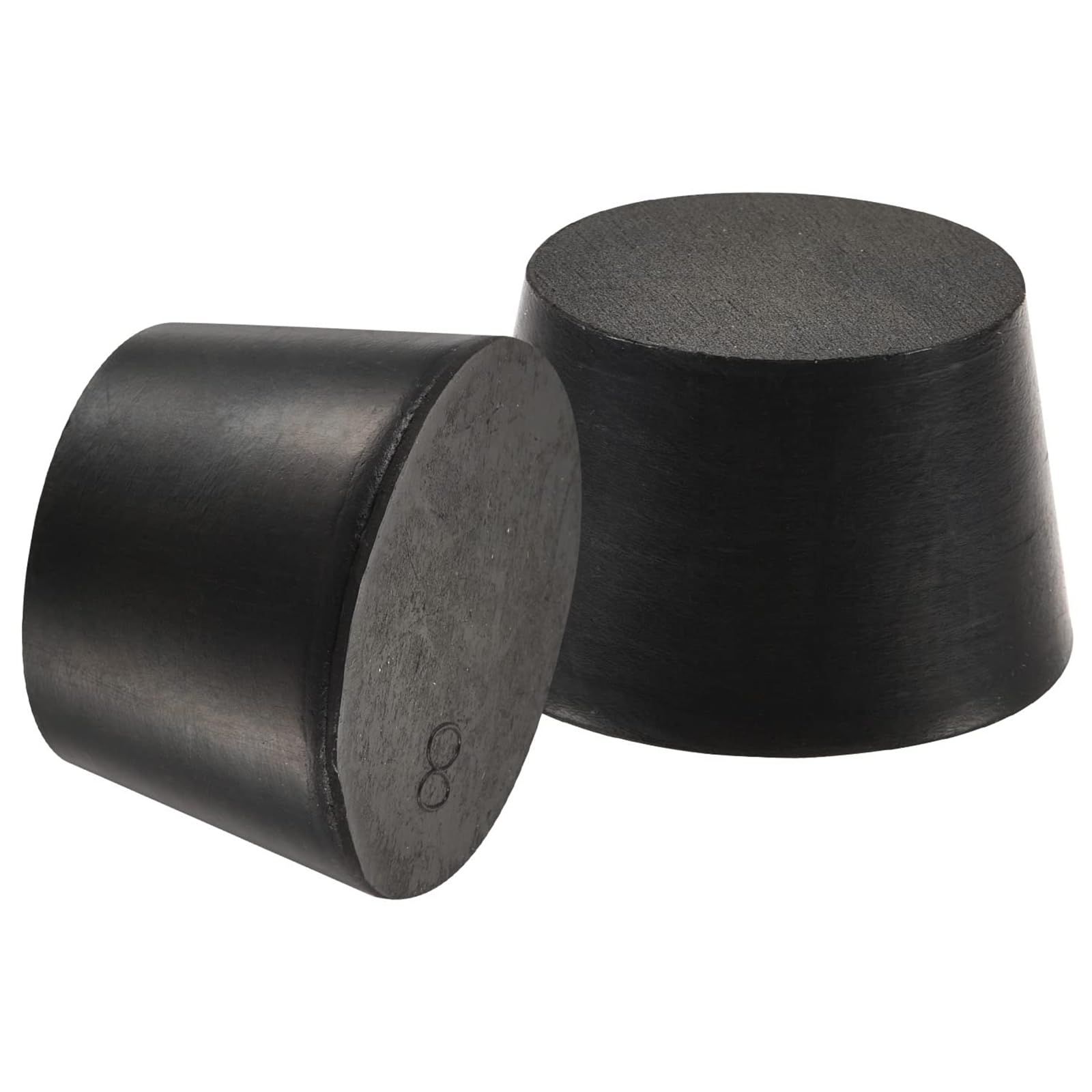 TOP-VIGOR 5Pcs Rubber Tapered Plug, 33mm to 41mm Solid Silicone Stopper