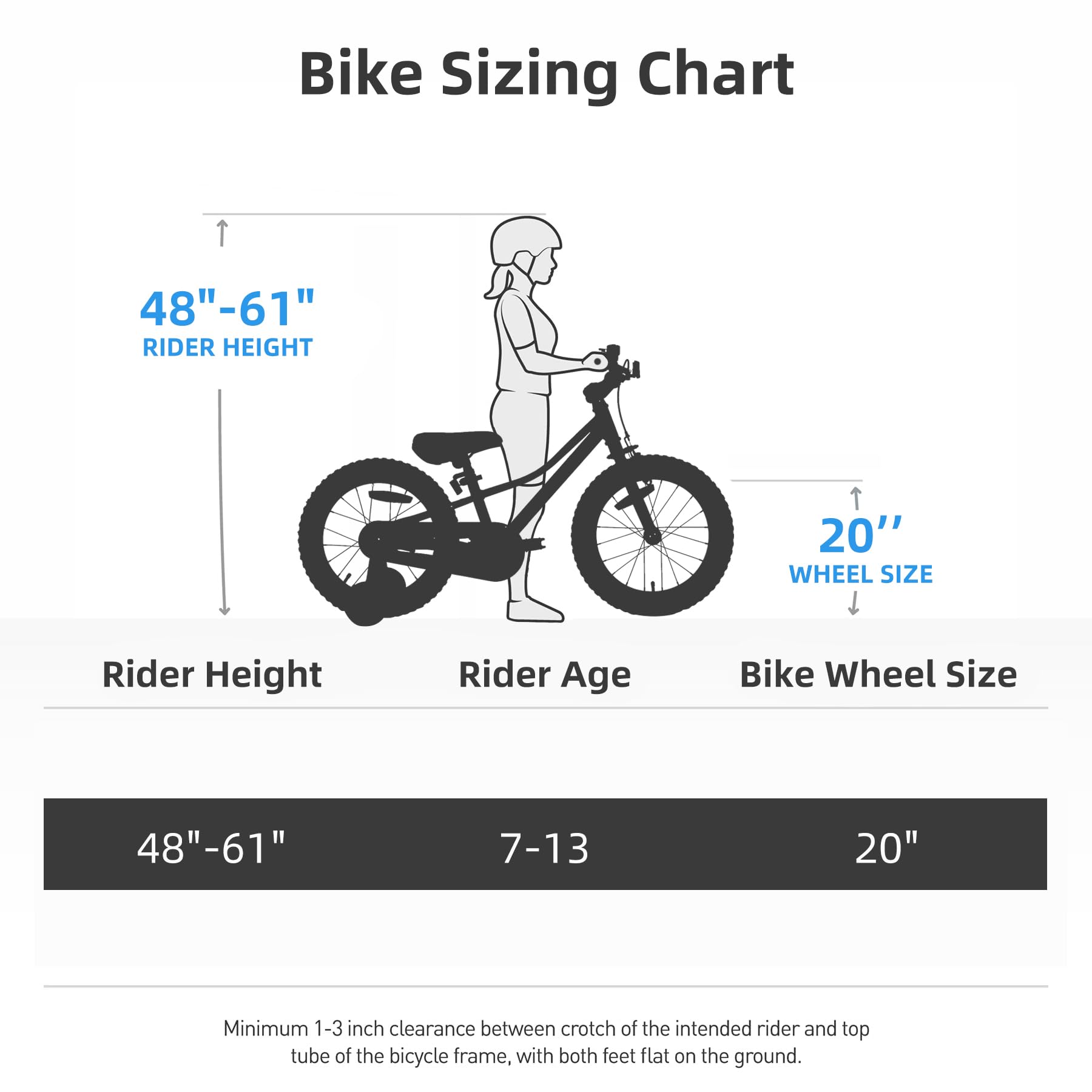 20 Inch Bike How To Determine Child Bike Size 18 Inch How To Tell