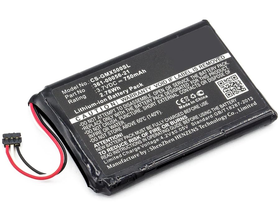 generic replacement battery compatible for Garmin 010-01531-00, 361-00056-21, DriveAssist 50 LMT-D