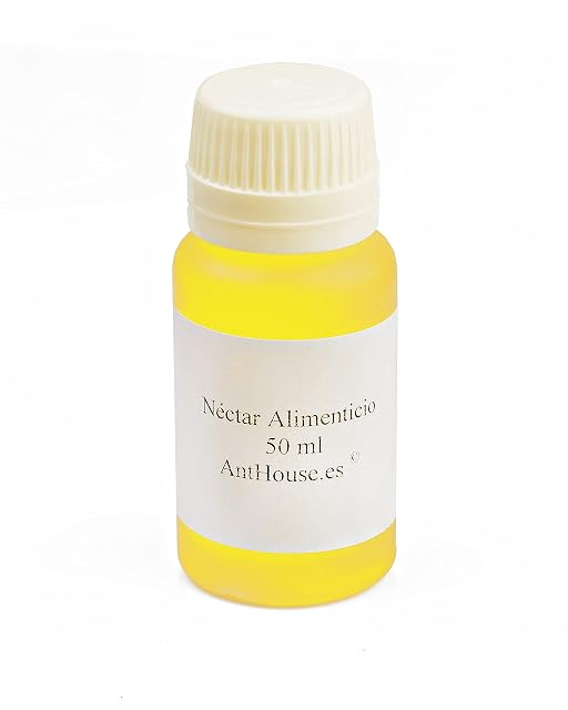 AntHouse.es - Súper Alimento para Hormigas Néctar Alimenticio Amarillo 50 ml