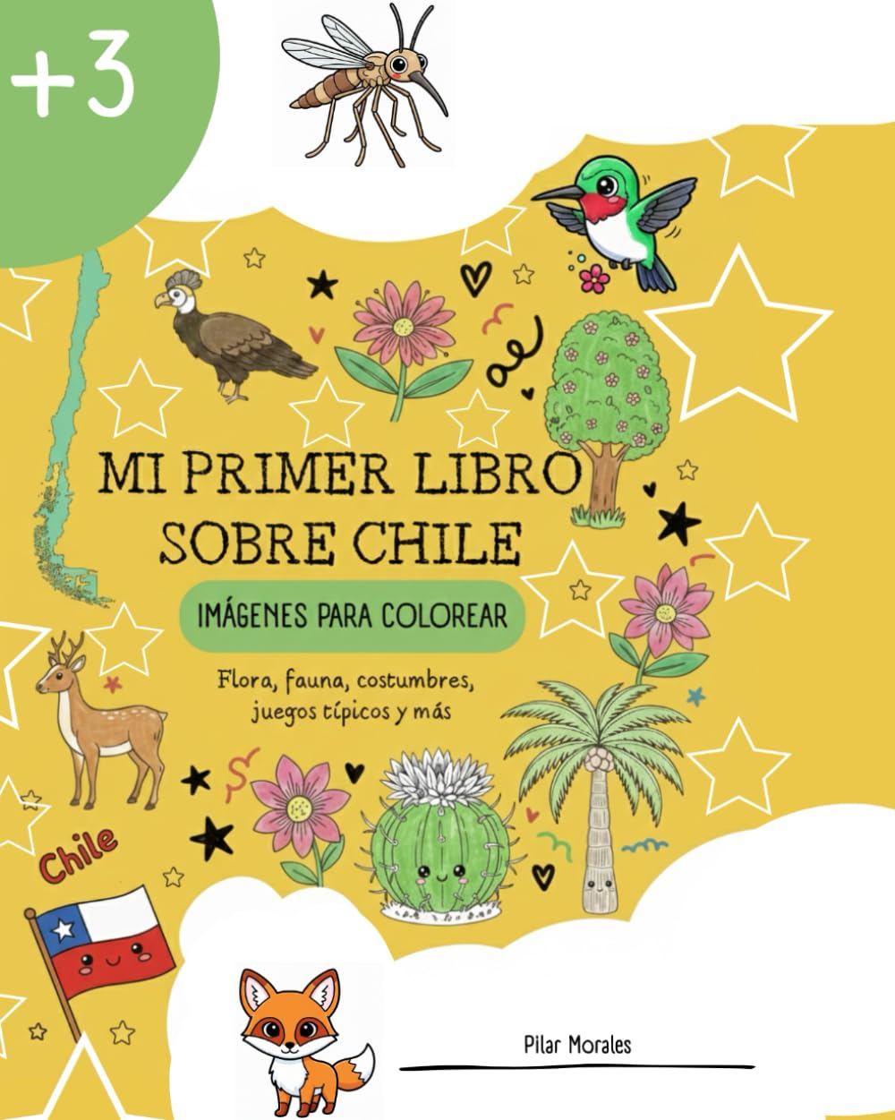 Mi primer libro sobre Chile: Imágenes para colorear