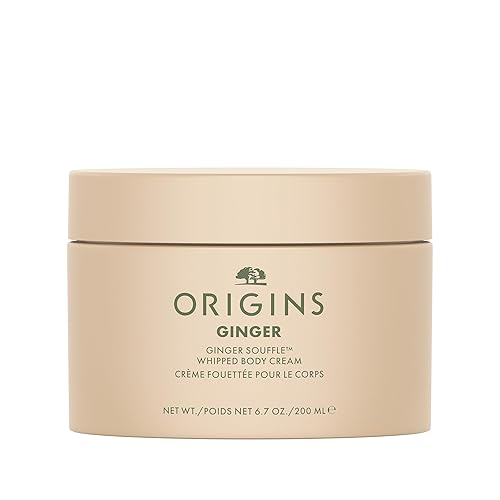 Origins Crema corporal batida de jengibre | Para piel suave y sedosa | Con jengibre, 6.7 onzas líquidas