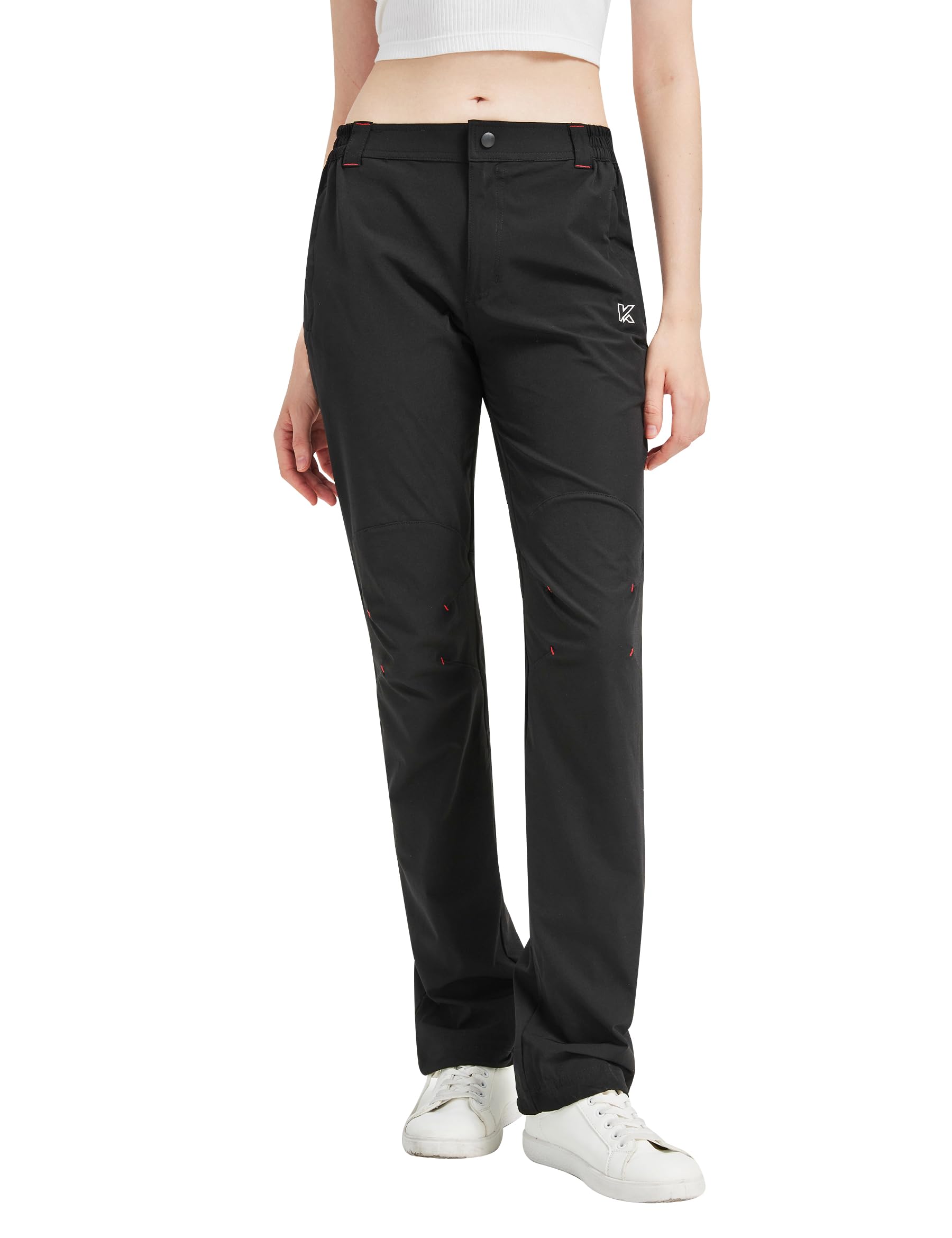 KUTOOK Pantalones Senderismo Mujer Transpirable Pantalones de Acampada y Marcha para Mujer Ligero Trekking Deportivos al Aire Libre