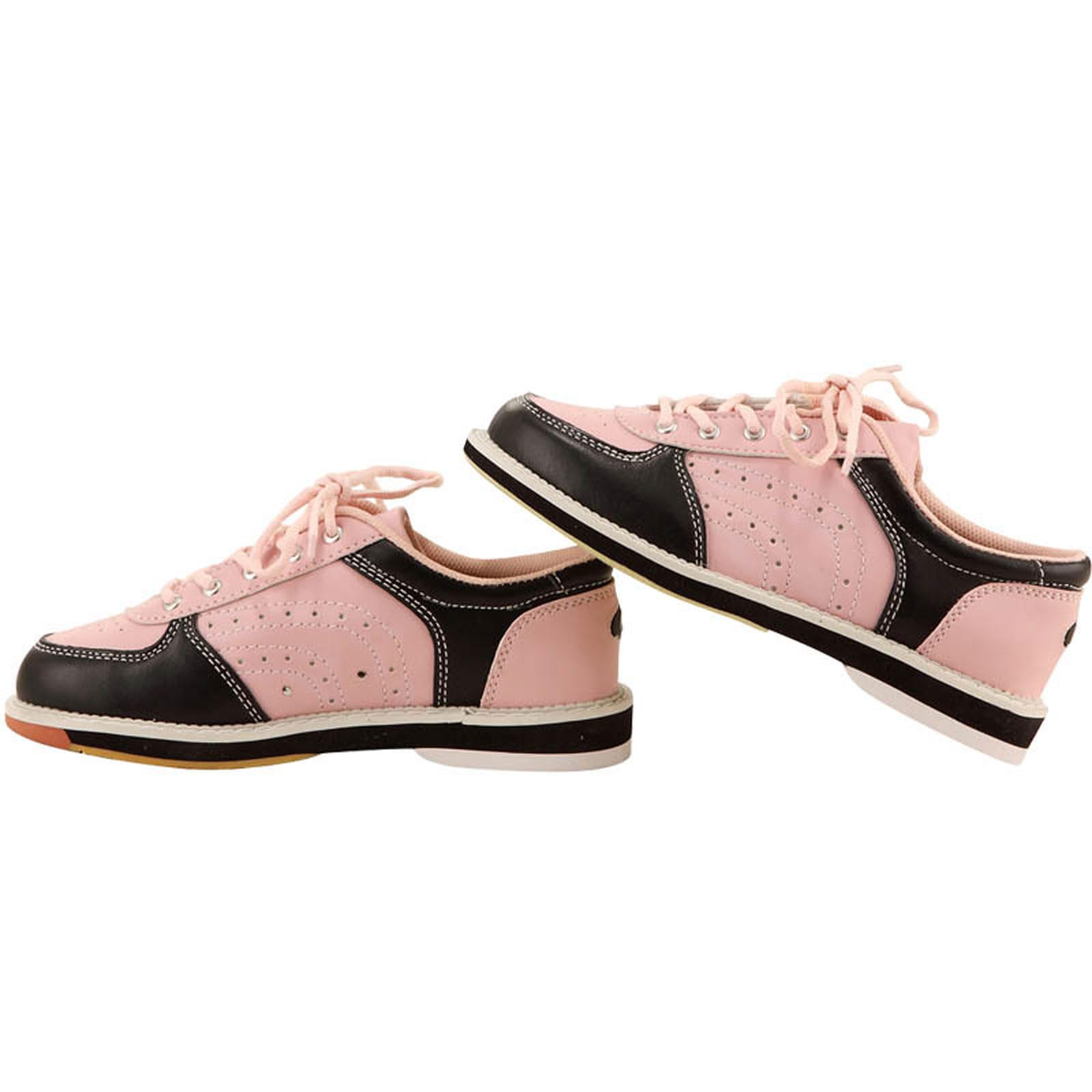 Scarpe da Bowling Donna Uomo,Scarpe da Bocce in Pelle,Scarpe da Bowling Professionali,Scarpe Sportive Moderne,Leggero E Traspirante,Resistente all'Usura Scarpa Atletica,per Uomini,Donne e Adulti.