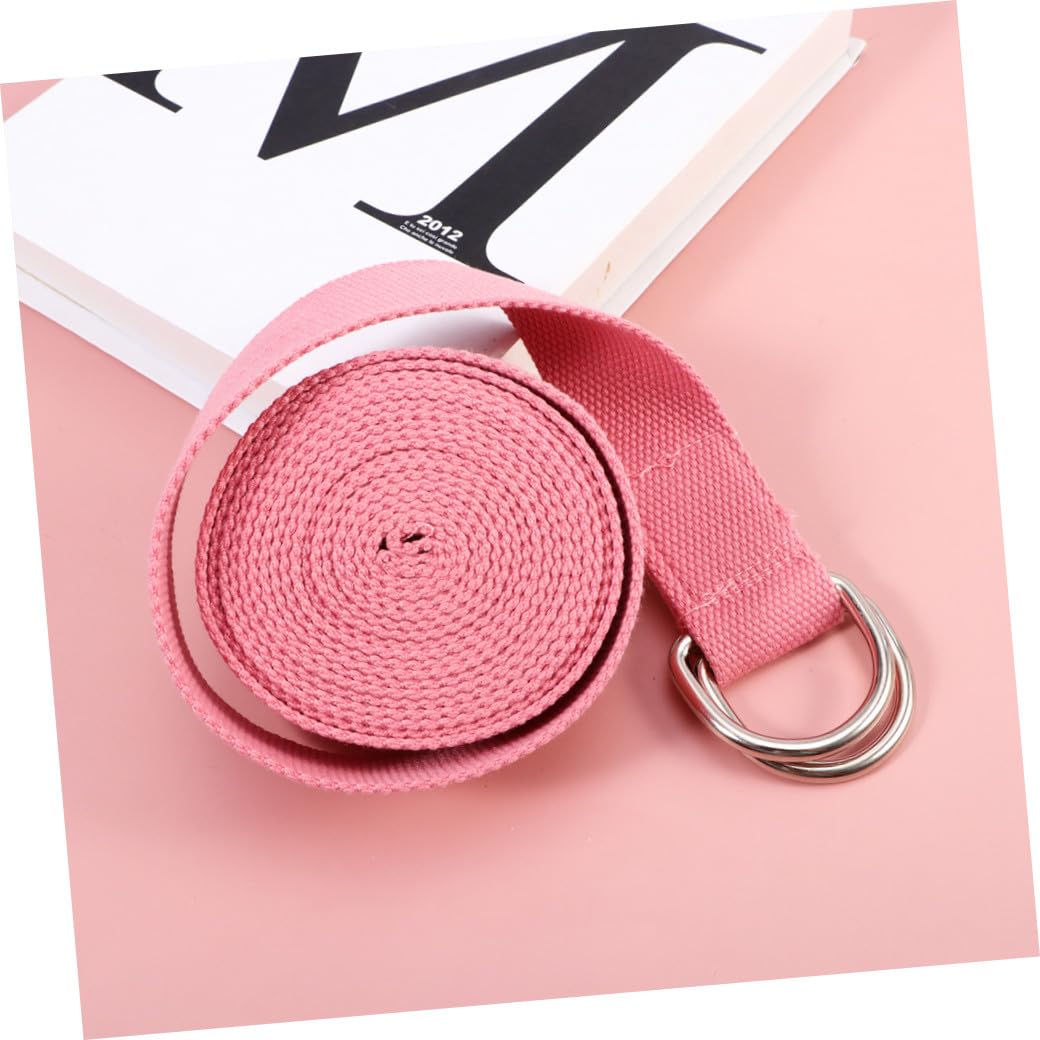 VICASKY 2 Cinghia Yoga Stretching Resistente Rosa Portatile per Fitness e Allenamento Muscolare Accessorio per Esercizi e Tonificazione