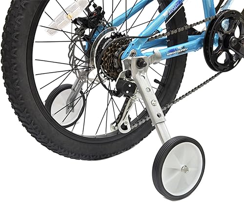 Bicicleta de velocidad variable para entrenamiento con ruedas ajustable para adultos y niños (16 a 20 pulgadas)