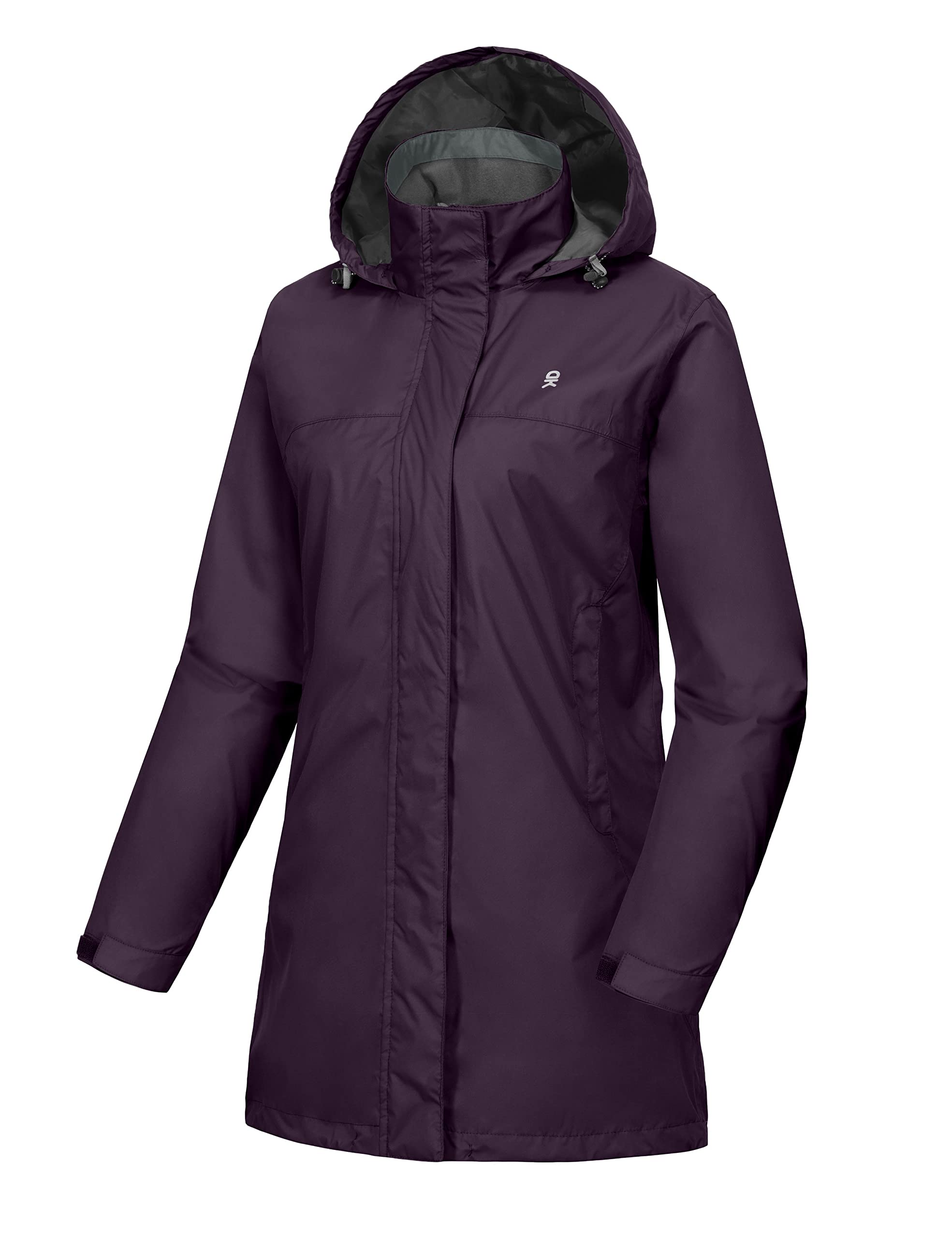 Little Donkey Andy Womens Waterproof Rain Jacket Lightweight Outdoor Windbreaker Rain Coat Shell for Hiking Travel